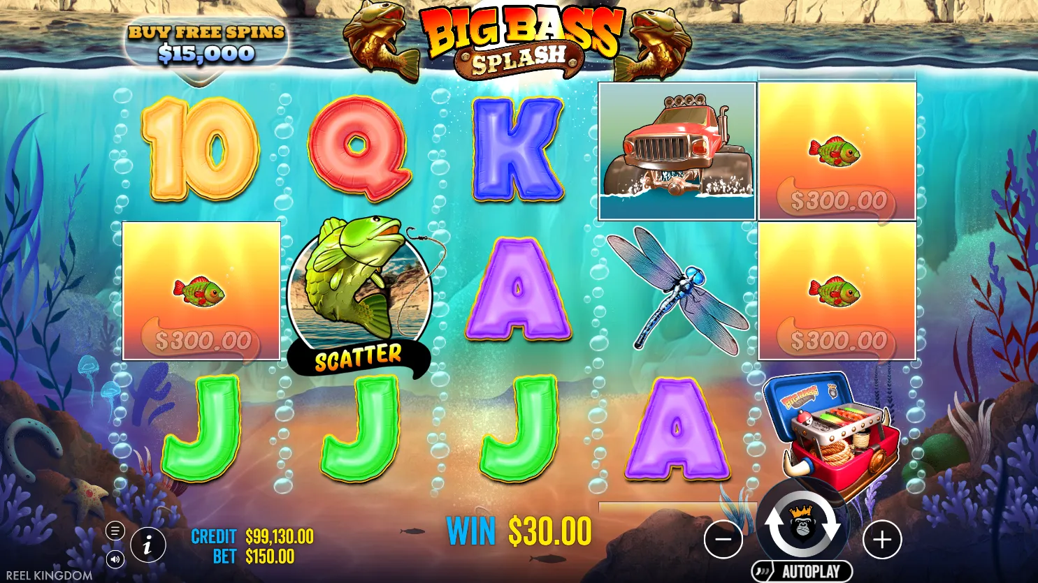 Big Bass Splash Slot Features: Symbols, Wilds and Scatters